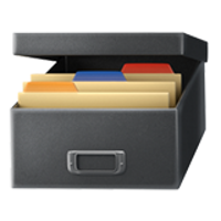 Card File Box 1F5c3 Fe0f