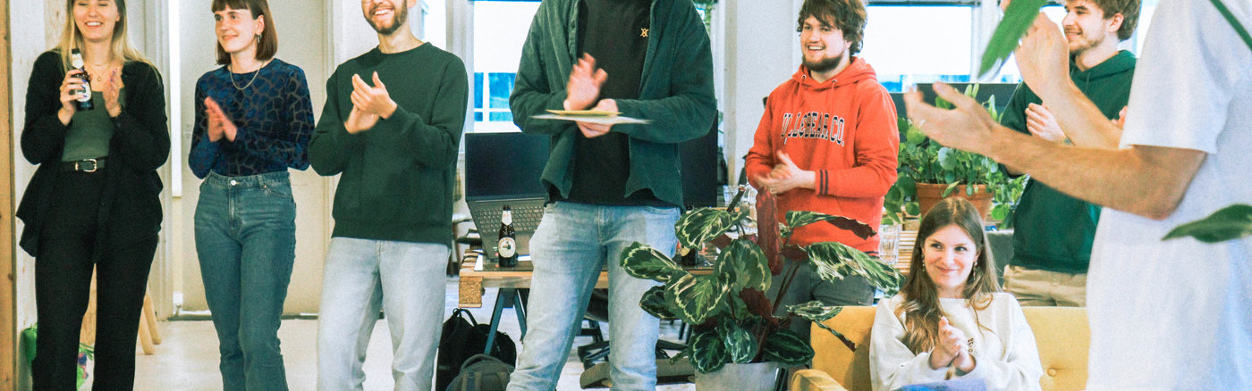 Team De Nieuwe Gevers presentatie klappen