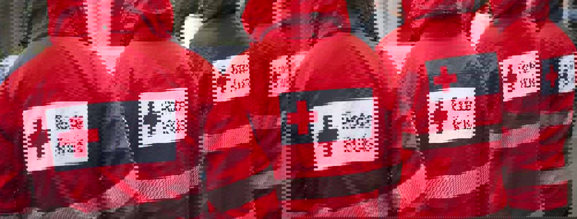 Rode Kruis Vrijwilligers Bij Evenementen